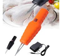 LTDZ Plumeur De Poulet Électrique Rapide, Plumeur De Plumes De Volaille Électrique, Machine À Plumer Le Poulet Portable, Petite Machine À Plumer Le Poulet Rechargeable, Outil De Plumage Automatique