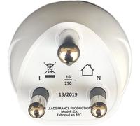 LTE Design Adaptateur de Voyage France vers Afrique du Sud Compatible Type L pour Afrique du Sud