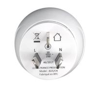 LTE Design Adaptateur de Voyage France vers Australie/Chine - Gamme Bulle- BB0128 - Leach Travel Europe Blanc