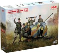 (ICM35718) - ICM 1:35 - Flak 38 with Crew