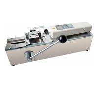 LTEJUMQ Dynamomètre Horizontal Manuel Numérique Push-Pull, Testeur de Force de Traction numérique pour Tests de Tension et de Compression, Course Efficace De 150 Mm