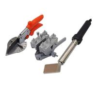 LTEJUMQ Machine à Souder à Courroie Ronde en PU 150/200 W, Connecteur de Courroie D'entraînement, Machine Thermofusible électrique à Bande en Polyuréthane avec Ciseaux et Fixation