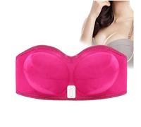 LTEJUMQ Soutien-Gorge de Massage du Sein électrique, Masseur Anti-affaissement de L'élargissement du Sein, Masseur de Sein Chauffant USB (Branchez et utilisez)
