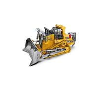 LTFIOON Bulldozer télécommandé 1:24, 9 canaux, 2.4GHz, avec lumière & Son | Véhicule de Construction RC avec Pelle en alliage, Inclut batterie, câble USB, Tournevis, Cadeau pour enfants dès 6 ans