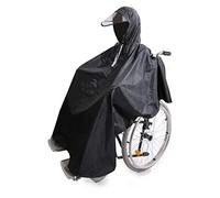 LTG PRO® Poncho imperméable à capuche pour fauteuil roulant Unisexe