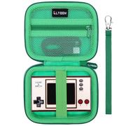 LTGEM Coque compatible avec Nintendo Game & Watch : Super Mario Bros/The Legend of Zelda, vert (coque uniquement)