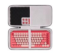 LTGEM Coque rigide de rechange pour clavier mécanique sans fil Logitech Pop Keys Rose