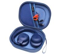LTGEM Coque Rigide EVA pour JBL Live 650BTNC / 400BT / 500BT /460NC et JBL Tune 510BT /700BT/710BT/760NC/750BTNC/ 660 BTNC / 560BT / 500BT / E45BT / Écouteurs Bluetooth - Bleu