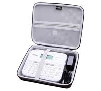 LTGEM Étui Compatible avec étiqueteuse Brother P-Touch PT- D610BT / PT-D410 / PT-D460BT / PTD600 / PTD400AD Gris