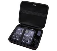 LTGEM Étui compatible avec étiqueteuse Brother P-Touch PT- D610BT / PT-D410 / PT-D460BT / PTD600 / PTD400AD Noir
