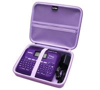 LTGEM Étui compatible avec étiqueteuse Brother P-Touch PT- D610BT / PT-D410 / PT-D460BT / PTD600 / PTD400AD Violet