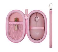 LTGEM Étui compatible avec souris Bluetooth sans fil Logitech POP & Pebble Mouse 2 M350s/M350/M355/M340/i345, Blanc