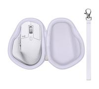 LTGEM Étui compatible avec souris sans fil Logitech MX Master 3S / Master 2S / Master 3 Blanc