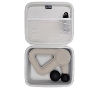 LTGEM Étui de massage compatible avec pistolet de massage à percussion portable TheraGun Relief pour le cou, le dos, les jambes, les épaules - Sac de rangement de transport de protection de voyage,
