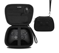 LTGEM Étui de protection universel pour manette sans fil Xbox/Playstation/Nintendo Switch/PowerA/ELISWEEN/GameSir/Diswoe/TIANHOO - Sac de transport rigide de voyage (noir + noir)