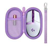 LTGEM Étui de transport rigide compatible avec souris de jeu sans fil Logitech G305 / G PRO X/G Pro / G703 / G903, violet