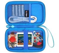 LTGEM Étui de voyage rigide compatible avec My Arcade Atari Pocket Player Pro, étui de protection pour jeux vidéo portable, bleu