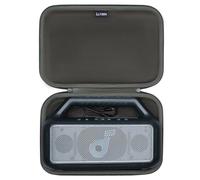 LTGEM Étui de voyage rigide pour haut-parleur d'extérieur Soundcore Boom 2 - Housse de protection (intérieur : 30 x 19 x 5,6 cm), étui uniquement, vert