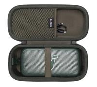 LTGEM Étui de voyage rigide pour Soundcore Motion 300 et haut-parleur portable haute résolution sans fil Bose SoundLink Flex - Housse de protection (vert + vert)