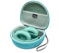 LTGEM Étui pour casque audio sans fil Beats Studio3/Solo3/Solo2/Solo Pro - Sac de transport de voyage (vert paon)