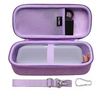 LTGEM Étui pour haut-parleur portable Bluetooth Bose Soundlink Flex, sac de transport rigide de voyage, violet