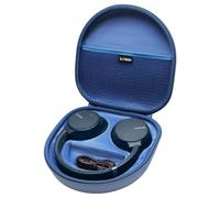 LTGEM Étui rigide en EVA pour casque Sony WHCH710N / WH-CH 720N / WHCH700N sans fil Bluetooth avec suppression du bruit - Sac de transport de protection de voyage (bleu + bleu)