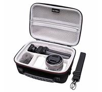 LTGEM Étui Rigide pour Appareil Photo Sony Alpha ZV-E10 Compatible avec trépied et Microphone Vlogger