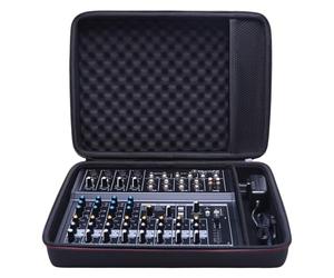 LTGEM Étui rigide pour mixeur compact Mackie Mix12FX 12 canaux, sac de transport de protection de voyage