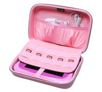 LTGEM Étui rigide pour tablette Leapfrog LeapPad Ultimate Ready pour l'école - Sac de transport de voyage (rose)