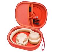 LTGEM Housse de Transport Rigide pour JBL Live 660NC/460NC/650BT Series et JBL Tune 500BT/570BT/510BT Series et Autres Types d'écouteurs (Orange)