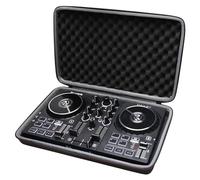 LTGEM Housse rigide en EVA pour contrôleur, Extérieur noir + intérieur gris, Moderne