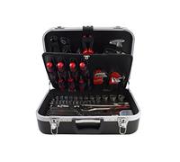 LTI By Krino 64230303 Lot de 153 multi-outils avec douilles et accessoires et outils à main en mallette professionnelle, antichoc