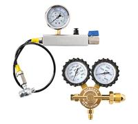 LTIENBST Kit de remplissage d'amortisseur à l'azote avec valve Schrader 556 & 700Psi Régulateur d'azote Outil de remplissage d'amortisseur Compatible with Off-road Bike, ATV, ATC, UTV, Dirt Bike