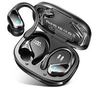 Ltinist Ecouteurs Bluetooth Sport, 75H Ecouteurs Bluetooth 5.3 sans Fil avec HiFi Son Stéréo, 2023 Ecouteurs sans Fil avec ENC Antibruit Mic, Écran LED, IP7 Etanche Oreillette Bluetooth pour Sport