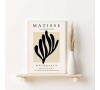 LTjiajuypd Affiche abstraite nordique d'Henri Matisse, Picasso et Paul Klee, reproduction d'art mural, image vintage décorative pour la maison (30 x 45 cm)