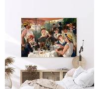 LTjiajuypd Auguste Renoir et Monet - Portraits, reproductions, affiches, peintures sur toile - Danse au Moulin - Décoration murale (40x60cm)