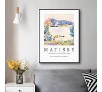 LTjiajuypd Collection d'œuvres d'art vintage du célèbre peintre Henri Matisse, affiches et impressions sur toile, peinture murale, décoration de salon (70 x 100 cm, sans cadre)