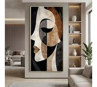 LTjiajuypd Décoration intérieure moderne avec un magnifique tableau mural représentant un visage féminin (80 x 160 cm)