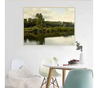 LTjiajuypd Emilio Sanchez Perrier « Anvers » Impression sur toile Peinture à l'huile Œuvre d'art Tableau Poster Décoration intérieure (30x40cm)