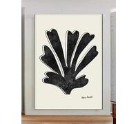 LTjiajuypd Henri Matisse Coral Leaf poster Matisse Canvas Print Painting the cut outs poster Leaf Coral Nordic Style For Room Decor (60x80cm)