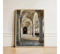 LTjiajuypd Impression sur toile d'art calligraphique islamique, décoration murale bohème pour le Ramadan, salon ou intérieur (70 x 100 cm)