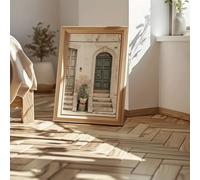 LTjiajuypd Impression sur toile, peinture moderne représentant un paysage naturel d'une ville touristique italienne, un paysage méditerranéen, pour une galerie murale (70 x 100 cm/sans cadre)