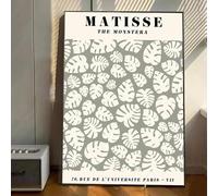 LTjiajuypd Impressions Matisse Simple Feuilles de corail Art mural Affiche Salon Bar Café Chambre Bureau Maison Décoration Toile Peinture 19,6" x 27,5" (50x70cm) Sans cadre