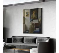 LTjiajuypd Impressions sur toile, peinture, jeune femme à la virginité, affiche, tableau, art mural moderne, décoration d'intérieur (70 x 110 cm)