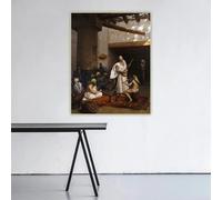 LTjiajuypd Jean Léon Gérôme « Le charmeur de serpents » (1880), peinture à l'huile sur toile, décoration murale (60 x 90 cm)