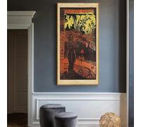 LTjiajuypd Portrait de l'artiste Paul Gauguin, toile imprimée, affiche, décoration murale, 60 x 120 cm, sans cadre