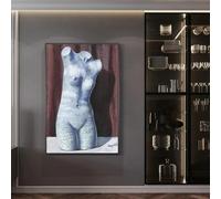 LTjiajuypd René Magritte, femme sexy, toile, affiches et impressions d'art mural, images d'art surréalistes pour salon, 40 x 60 cm, sans cadre