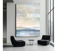 LTjiajuypd Tableau abstrait violet et art mural, peinture à l'huile, impression sur toile moderne, décoration murale pour la maison (40x60CM/sans cadre)