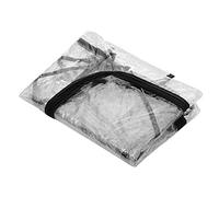 LTLJX Habillage Pluie pour Poussette Chien Pliable Housse Transparent Protection Contre Pluie et Vent,F