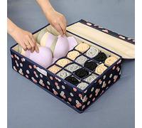 LTLWSH Boîte De Rangement en Tissu pour sous-vêtements, Maison avec Boîte De Rangement en Tissu Oxford Chaussettes Boîte De Rangement pour Soutien-Gorge